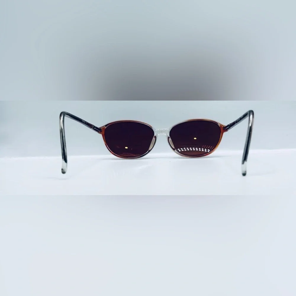 Brown Oval Sunglasses Frames Only